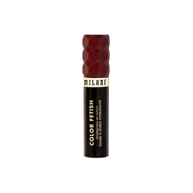 Milani open tube top view revealing product nozzle and easy controlled dispensing