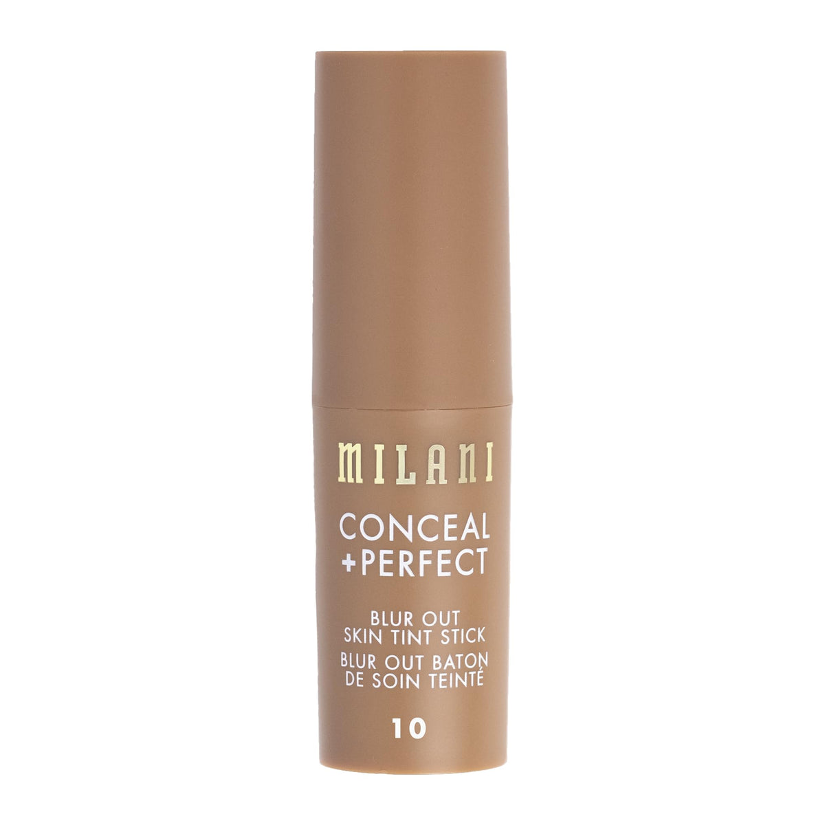 Milani Conceal + Perfect applied with sponge for airbrushed coverage benefit