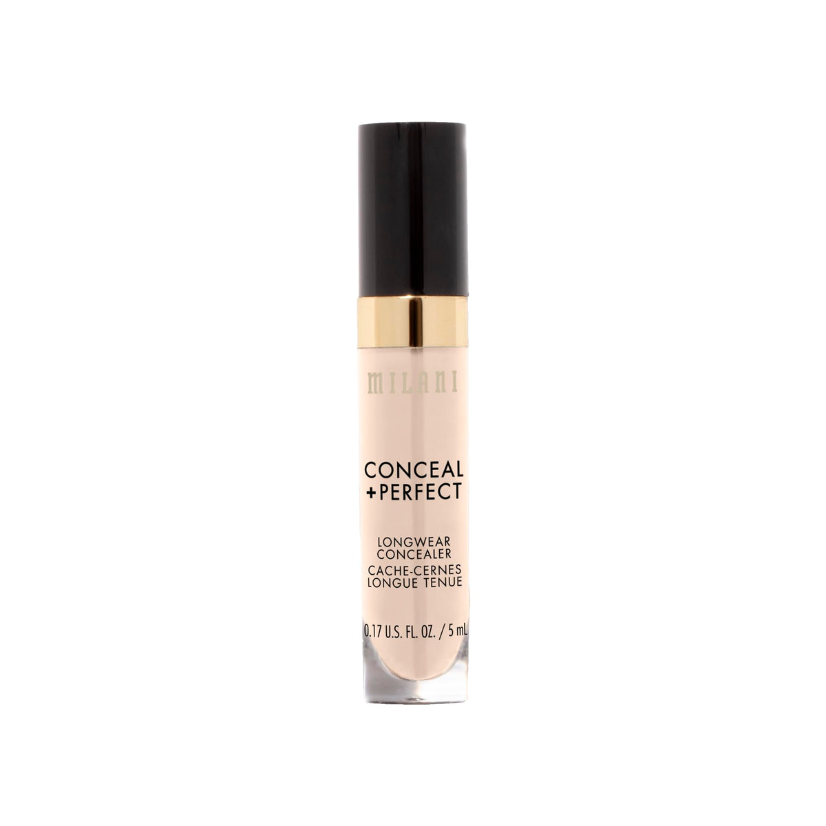 Milani concealer inside a makeup bag showing travel-friendly everyday use