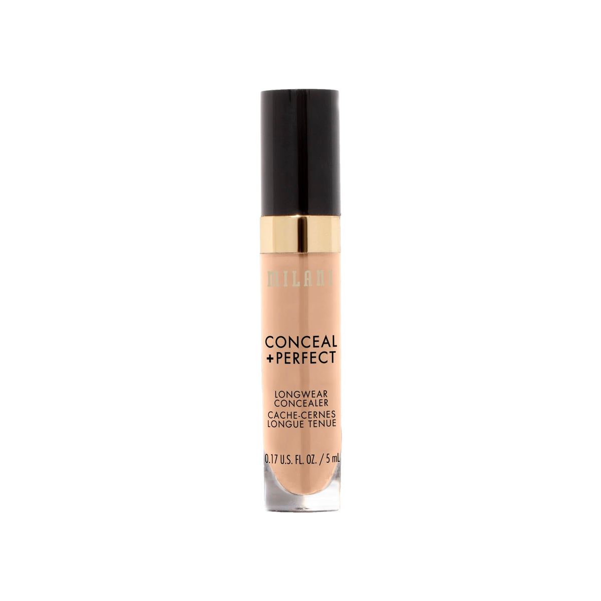 Milani concealer on bathroom counter lifestyle scene showing everyday usability