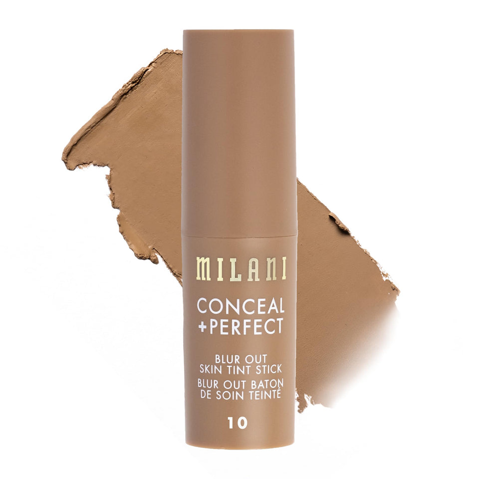 Milani Conceal + Perfect stick front view showing sleek packaging and portability