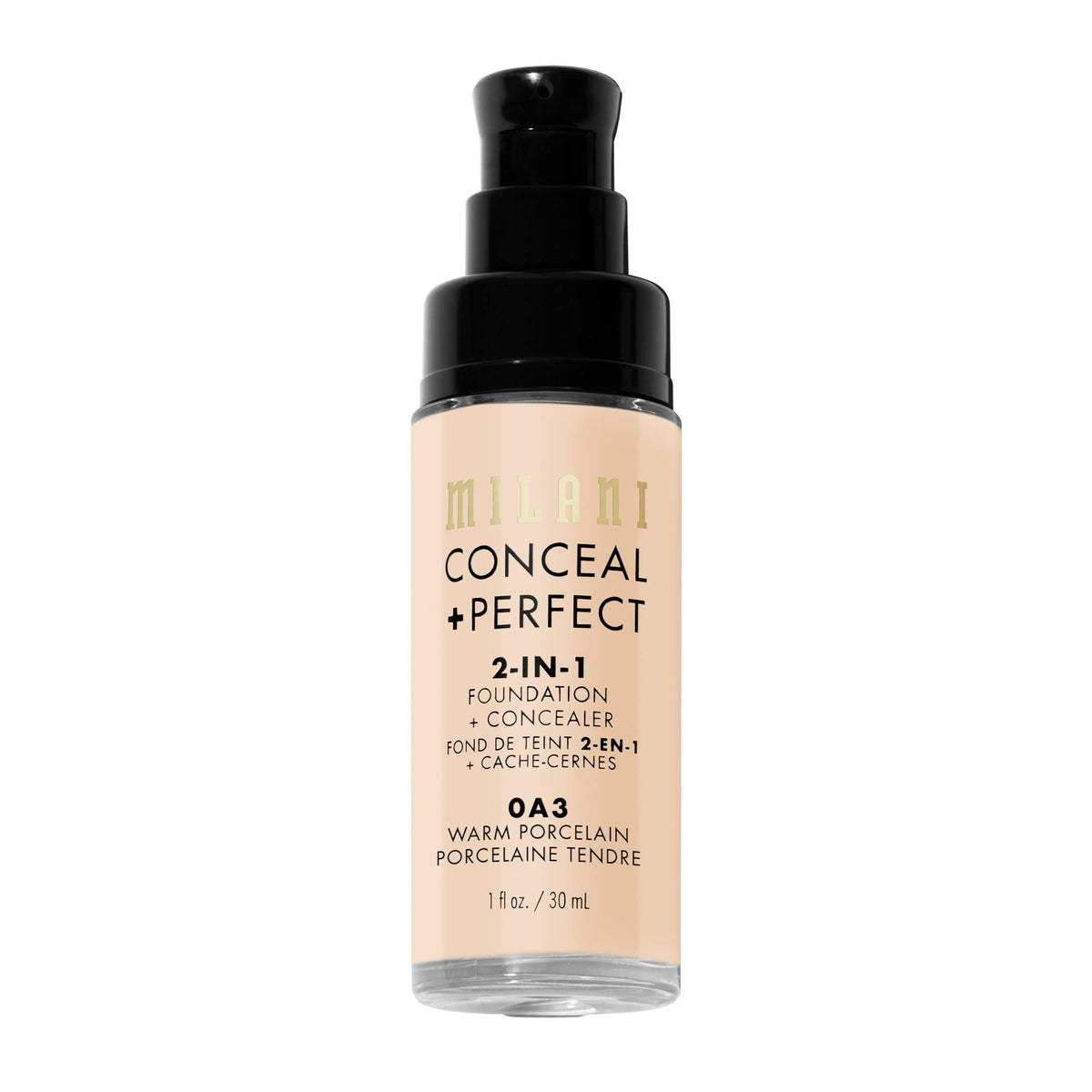Milani creamy texture close-up revealing blendable formula for flawless coverage