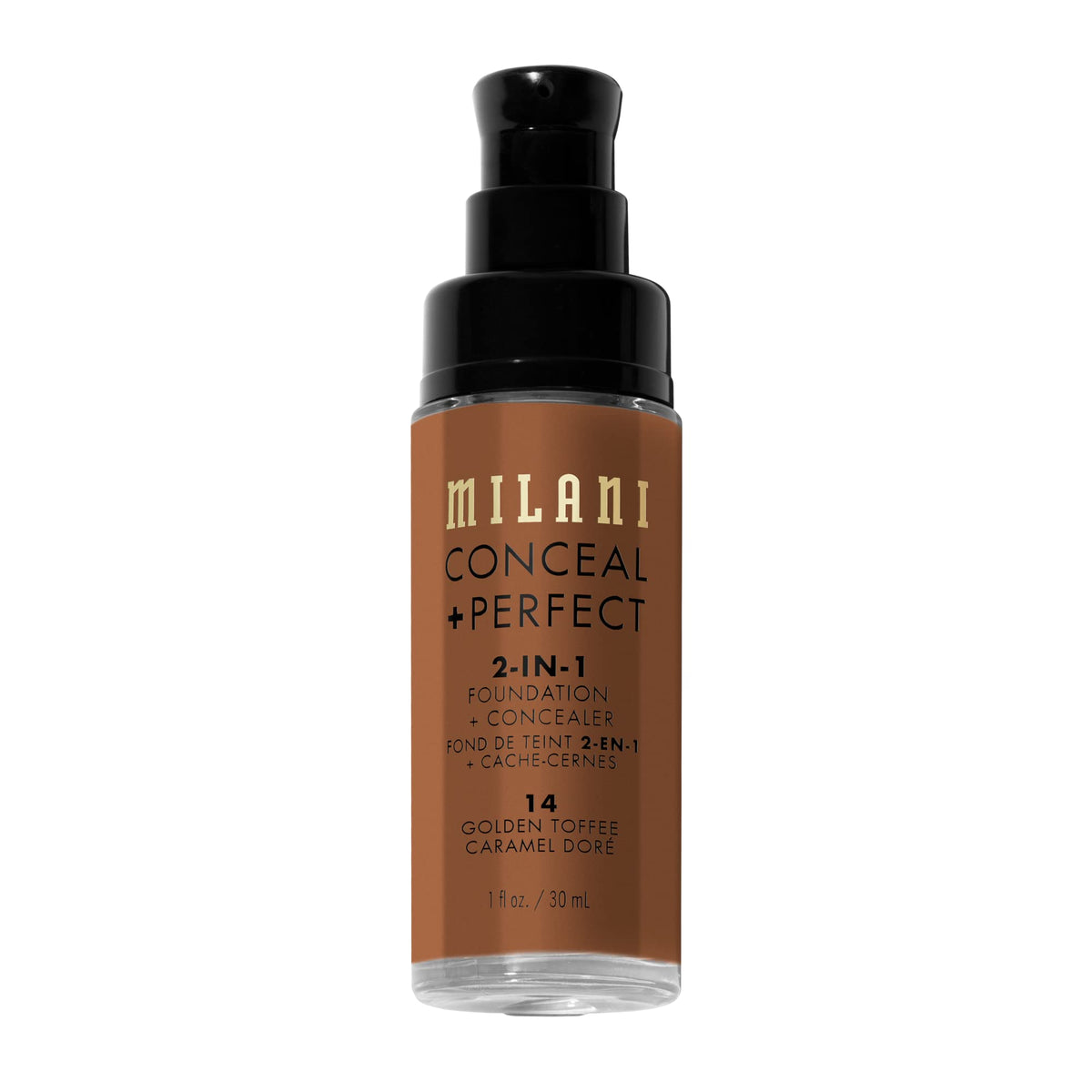 Milani creamy texture swatched on skin to show blendable full coverage