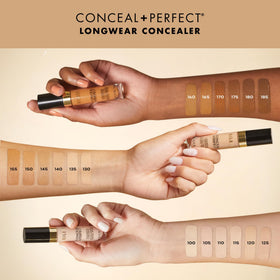 Milani concealer applied under eye showing seamless concealment and crease resistance benefit