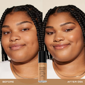 Milani Conceal + Perfect pump dispensing foundation for controlled application