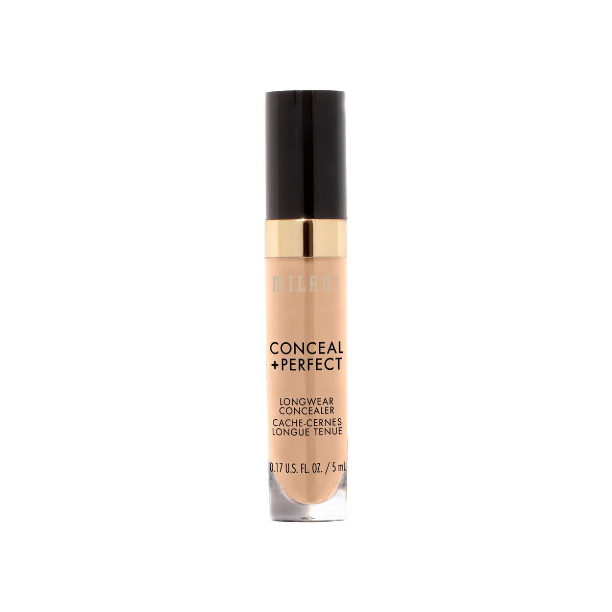 Milani blending with sponge showing seamless finish and crease resistance