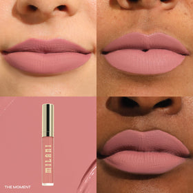 Milani doe-foot applicator close-up for precise, mess-free lip application