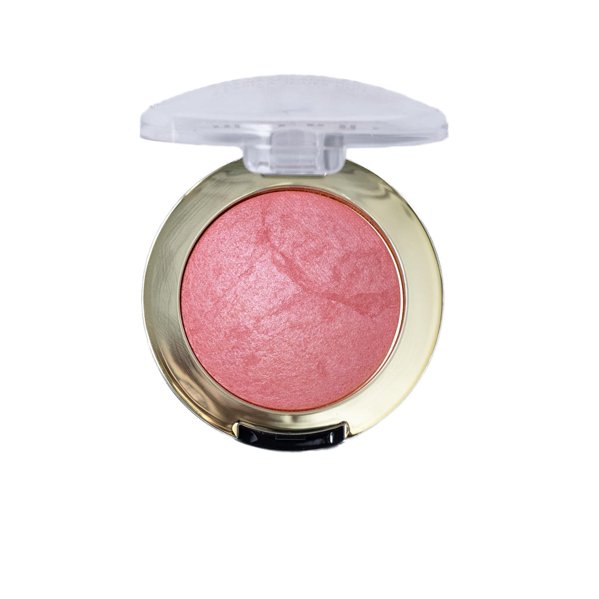 Milani Dolce Pink pan close-up highlighting baked texture and smooth finish