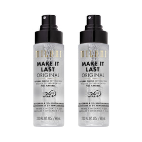 Milani front packaging showing bottle and natural finish benefit