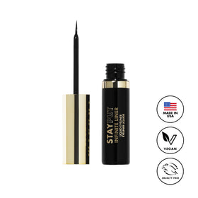 Milani precision brush closeup showing fine tip for sharp lines and control