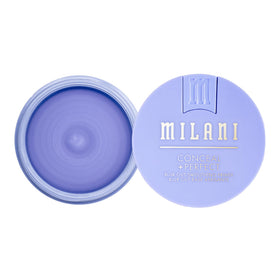 Milani primer before and after swatch showing blurred pores and smoother finish