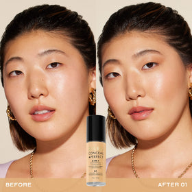 Milani pump dispenser dispensing foundation emphasizing controlled, mess-free use