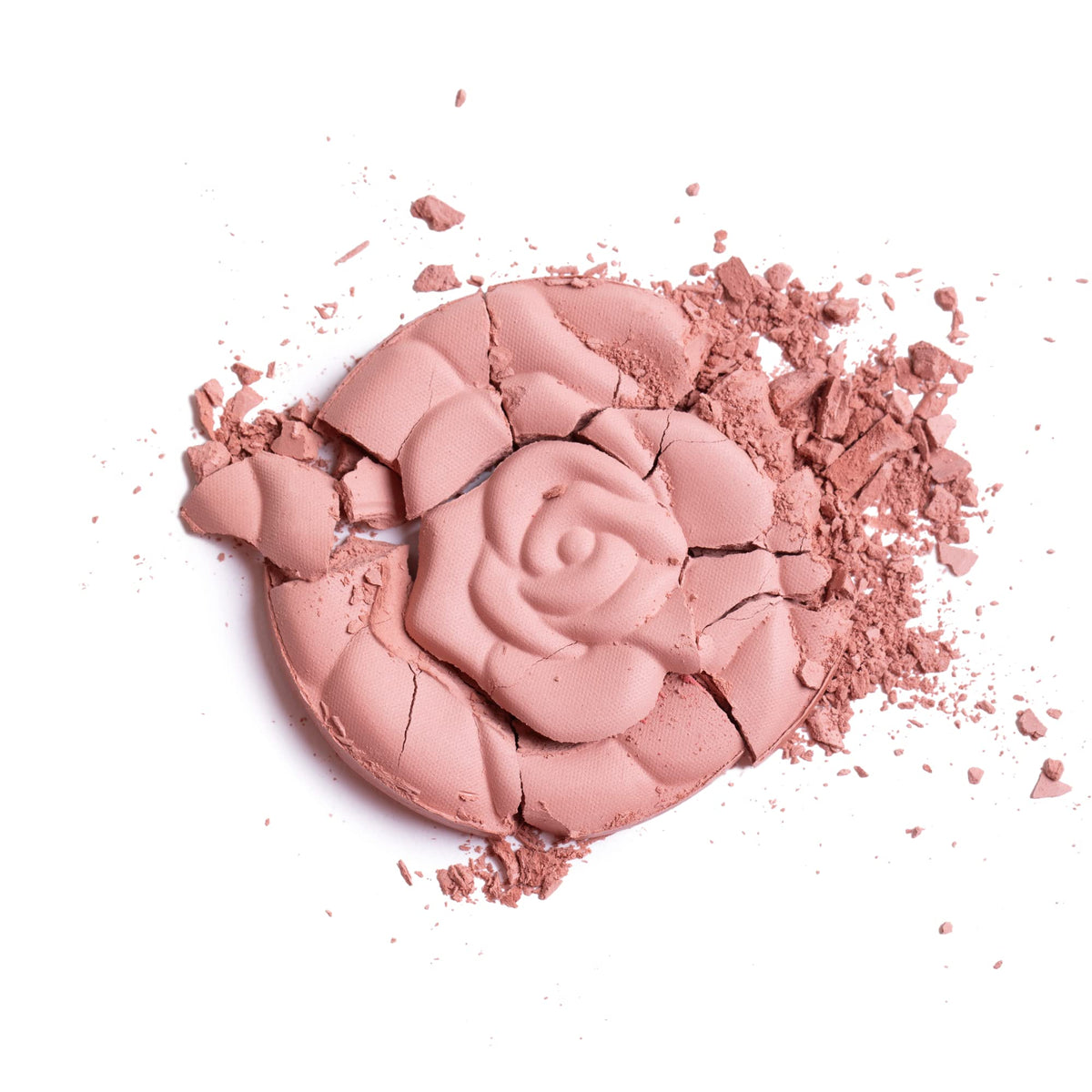 Milani Romantic Rose being applied to cheek for natural lifted definition