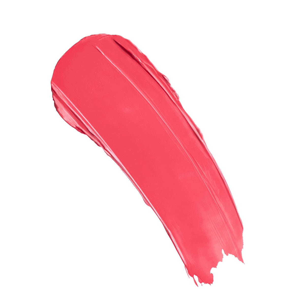 Milani product beside fingertip for scale, showing buildable coverage