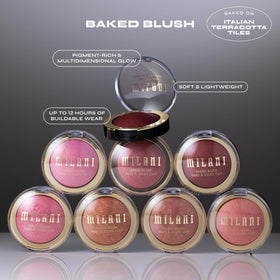 Milani Sparkling Rosé packaging label detail displaying shade name and brand authenticity benefit