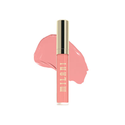 Milani front packaging showing product name and sleek tube, highlights durability