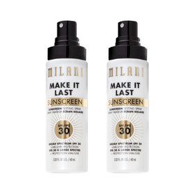 Milani front bottle view showing SPF 30 protection and cosmetic finish