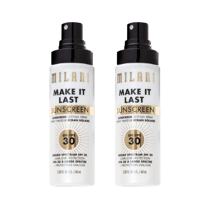 Milani front bottle view showing SPF 30 protection and cosmetic finish