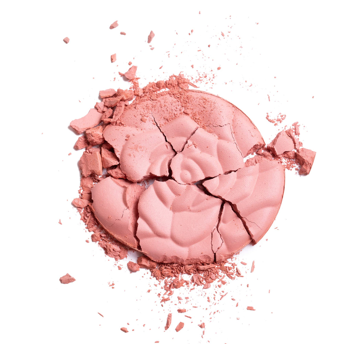 Milani Tea Rose in makeup bag illustrating travel-friendly compact convenience