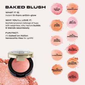 Milani Tea Rose swatch on arm demonstrating buildable natural pink color