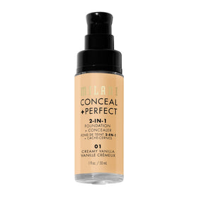 Milani texture closeup of creamy formula showing smooth blendability and coverage