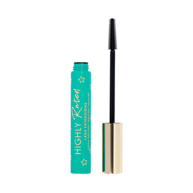 Milani tubing mascara front packaging showing sleek tube and black shade benefit