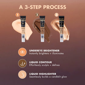 Milani cushion applicator closeup delivering precise brightening