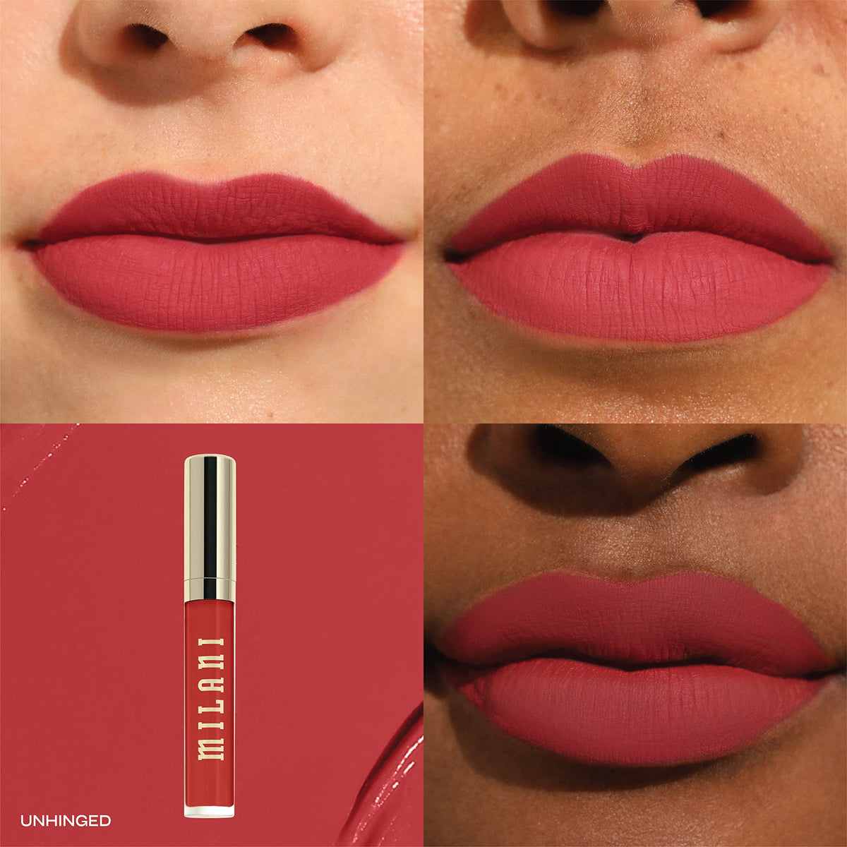 Milani Unhinged doe-foot applicator demonstrating precise tip for controlled application