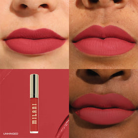 Milani Unhinged doe-foot applicator demonstrating precise tip for controlled application