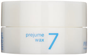 Milbon Prejume Wax 7 Spikes front tub showing label and compact size for travel