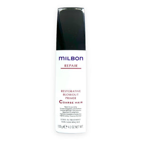 Milbon repair restorative blowout primer front packaging showing size and label for easy identification