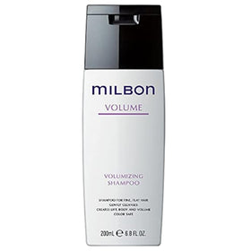 Milbon shampoo front packaging showing bottle and product name for clear identification and shelf appeal