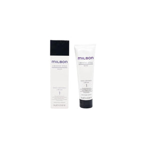 Milbon Creative Style Wave Defining Cream front packaging showing product size and label, promotes easy identification