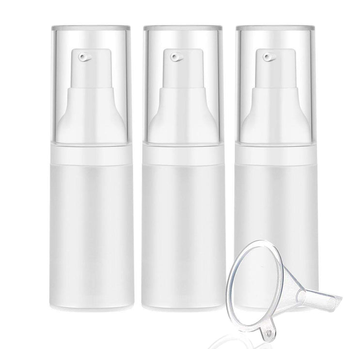 MILD EAST front view of three 20ml bottles showing travel-ready set and neat storage