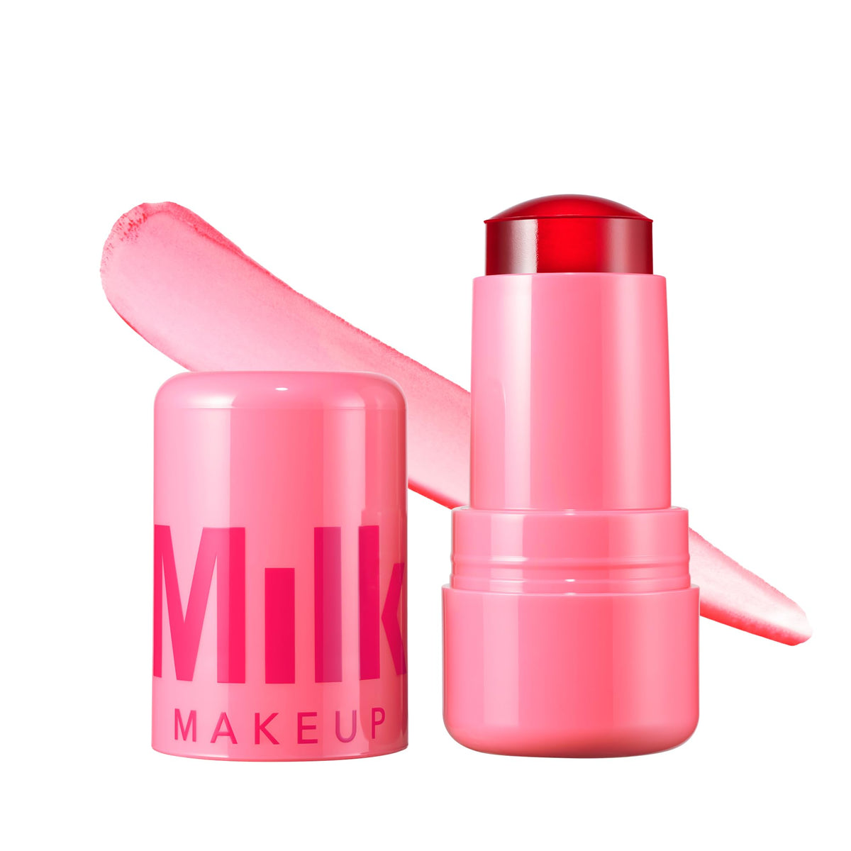 Milk Makeup front packaging showing Chill red tint and compact benefits