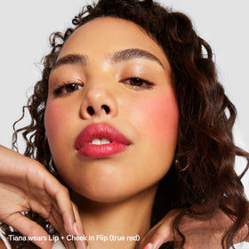 Milk Makeup Flip label and ingredients view showing Mango Butter and Avocado Oil benefits