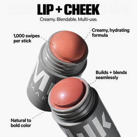 Milk Makeup highlighter Lit stick tip detail highlighting smooth shimmer