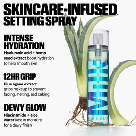 Milk Makeup Hydro Grip close-up texture droplets highlighting hydrating formula benefits