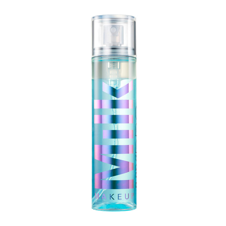 Milk Makeup Hydro Grip front packaging showing bottle and branding, promotes long-lasting hold