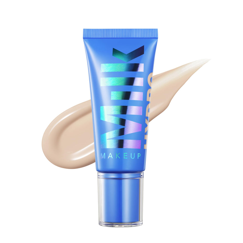 Milk Makeup front packaging showing tube and label, highlights easy application