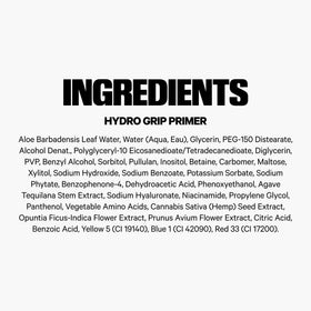 Milk Makeup Hydro Grip on bathroom vanity lifestyle image showing morning routine benefit