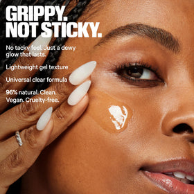 Milk Makeup pump dispensing formula showing controlled application and hygiene