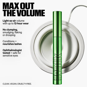 Milk Makeup wand close-up with criss-cross bristles for precise lift and separation