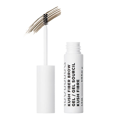 Milk Makeup KUSH Fiber Brow Gel front packaging showing product and shade