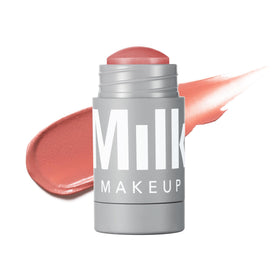 Milk Makeup front packaging view shows sleek stick and label, clear branding benefit