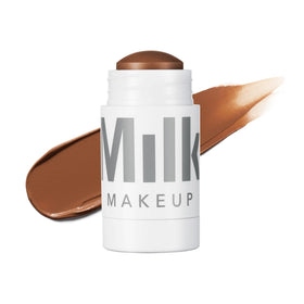 Milk Makeup bronzer stick front view showing compact, travel-friendly design and ease