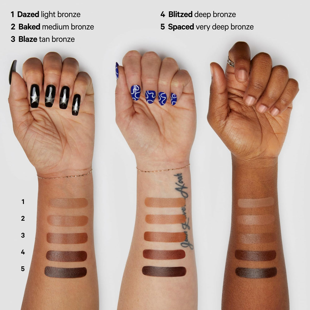 Milk Makeup full face look with matte bronzer for subtle sunkissed definition