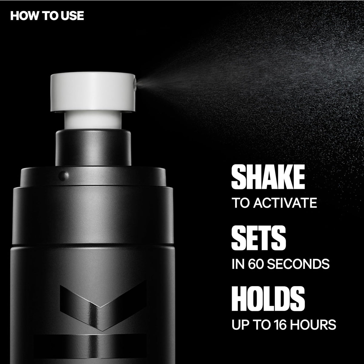 Milk Makeup bottle held in hand to show true size and portability