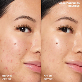 Milk Makeup cooling jelly texture swipe demonstrating soothing hydration