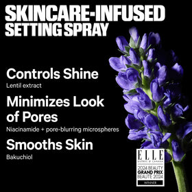 Milk Makeup close-up texture showing pore-blurring microspheres for softened skin